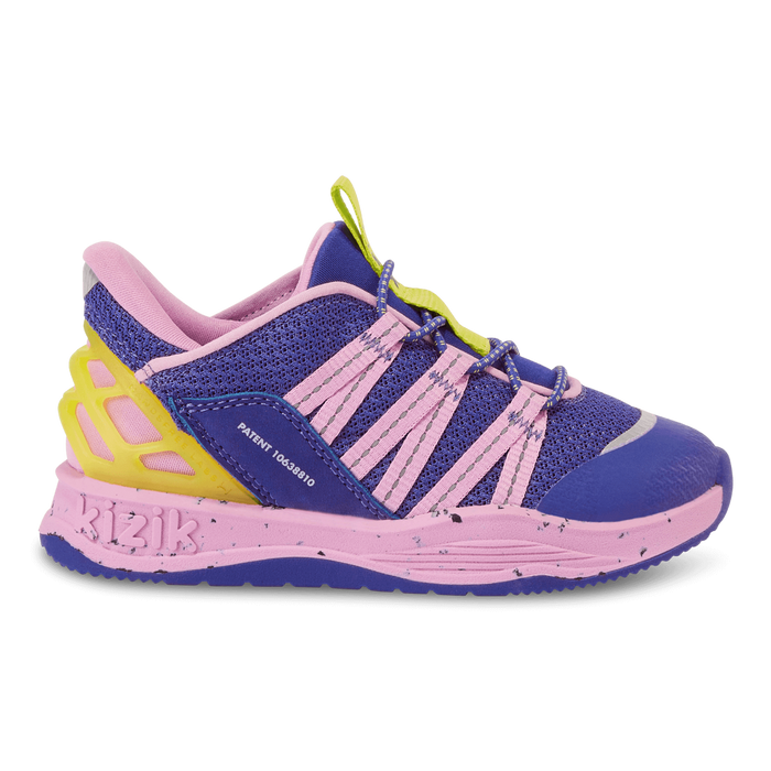 Kizik Kids' Truckee Shoe - Royal Blue/Pastel Lavender Royal Blue/Pastel Lavender