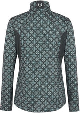 Kerrits Equestrian Apparel Up Tempo Fleece Tech Long Sleeve Top - Print