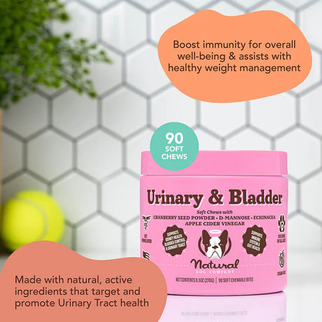 Natural Dog Company Urinary & Bladder Supplement - 90 Chews
