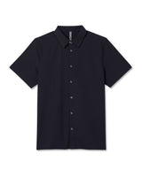 Vuori Short Sleeve Manhattan Button Down - Black Black