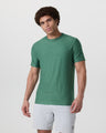 Vuori Strato Tech Tee - Hedge Green Heather Hedge Green Heather