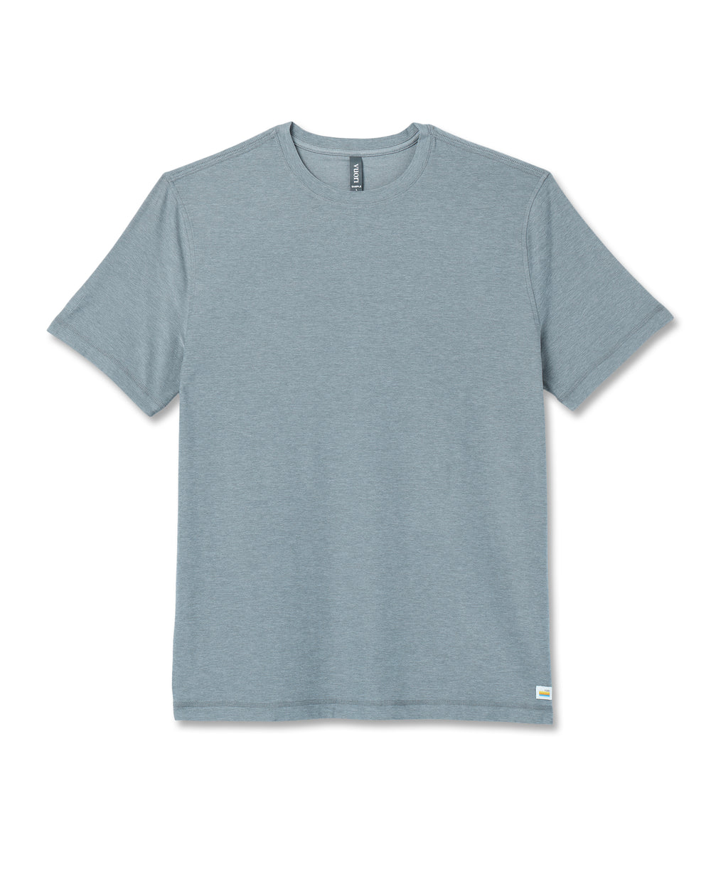 Vuori Strato Tech Tee - Dusty Blue Heather Dusty Blue Heather