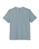 Vuori Strato Tech Tee - Dusty Blue Heather Dusty Blue Heather