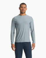 Vuori Men's Long-sleeve Strato Tech Tee Stormy heather