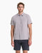 Vuori Men's Short Sleeve Bridge Button Down Fog