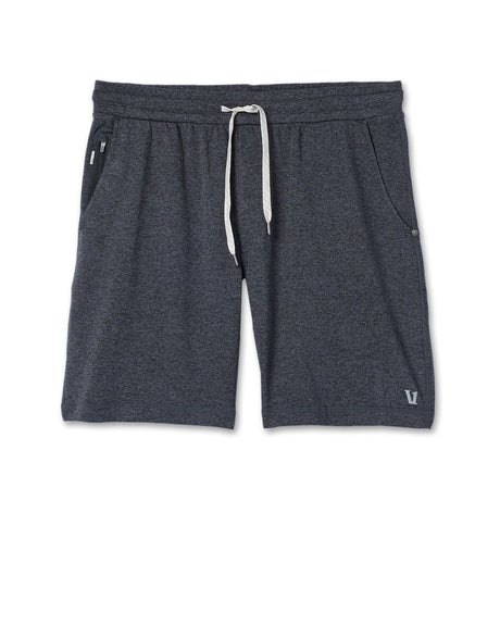 Vuori Ponto Short - Charcoal Heather Charcoal Heather /  / 7in.