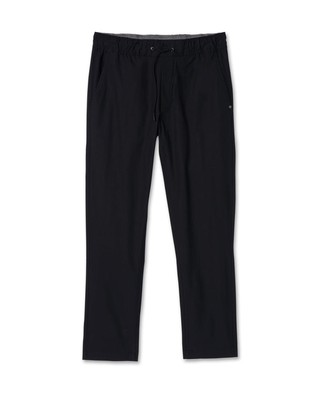 Vuori Meta Elastic Waist Pant - Black Black