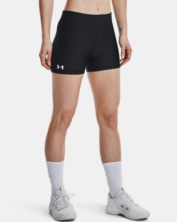 Under Armour Women's Ua Team Shorty 3in Short Black/white