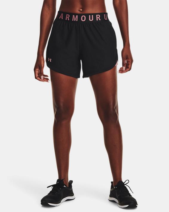 Under Armour Women's Ua Play Up Short - 5in Black/pink elixir