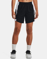 Under Armour Women's Ua Baseline Short Black/white/white