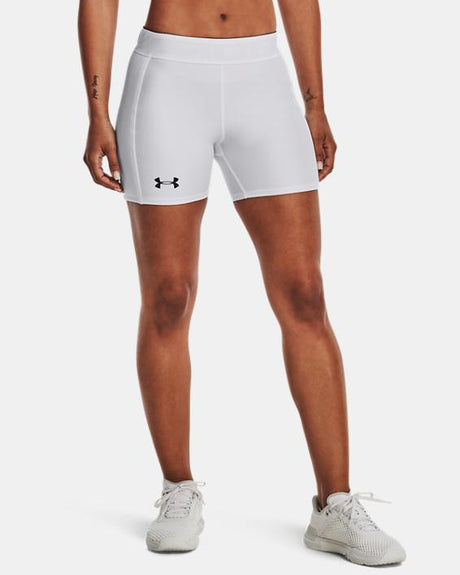 Under Armour Women's Ua Diamond Utility Slider Short White/black