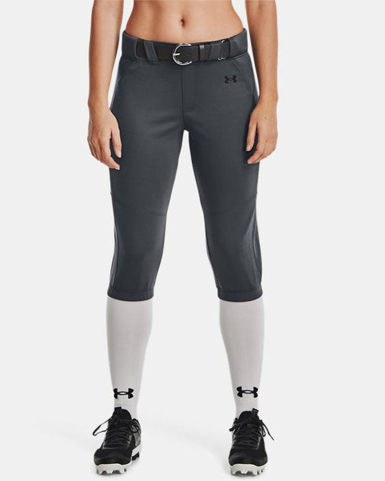 Under Armour Women's Ua Vanish Softball Pant Pitch gray/black