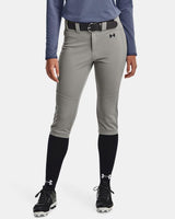 Under Armour Women's Ua Utility Softball Pant Gray/black