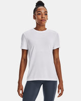 Under Armour Women's UA Seamless Stride Short-Sleeve - White/White/Reflective White/White/Reflective