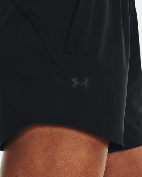 Under Armour Women's UA Vanish 5" Shorts - Black/Black Black/Black