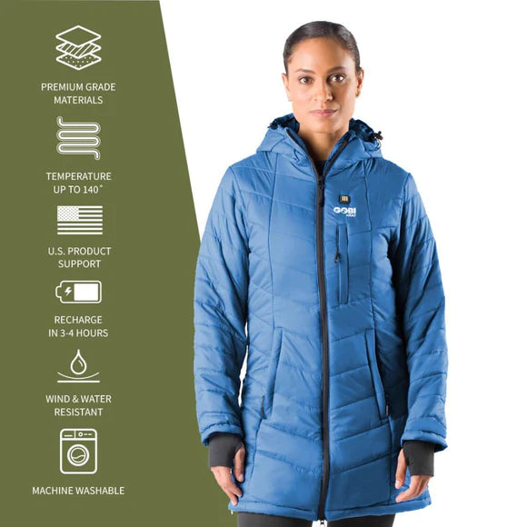 Gobi Heat Victoria Heated Coat (5-Zone)