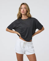 Vuori Energy Tee - Black Heather Black Heather