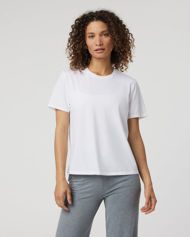 Vuori Feather Tee - White White