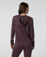 Vuori Women's Halo Performance Hoodie 2.0 - Elderberry Heather Elderberry Heather