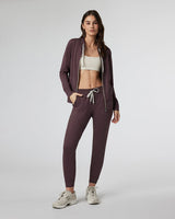 Vuori Women's Halo Performance Hoodie 2.0 - Elderberry Heather Elderberry Heather