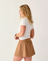 Carve Designs Vega Rib Tee - Cloud