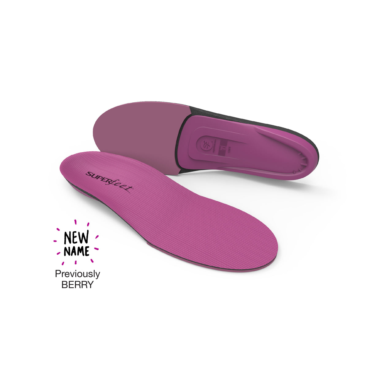 Superfeet All-Purpose Womens High Impact Support - Berry erry / B