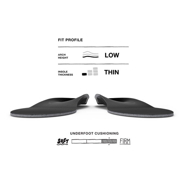 Superfeet All-Purpose Support Low Arch - Black