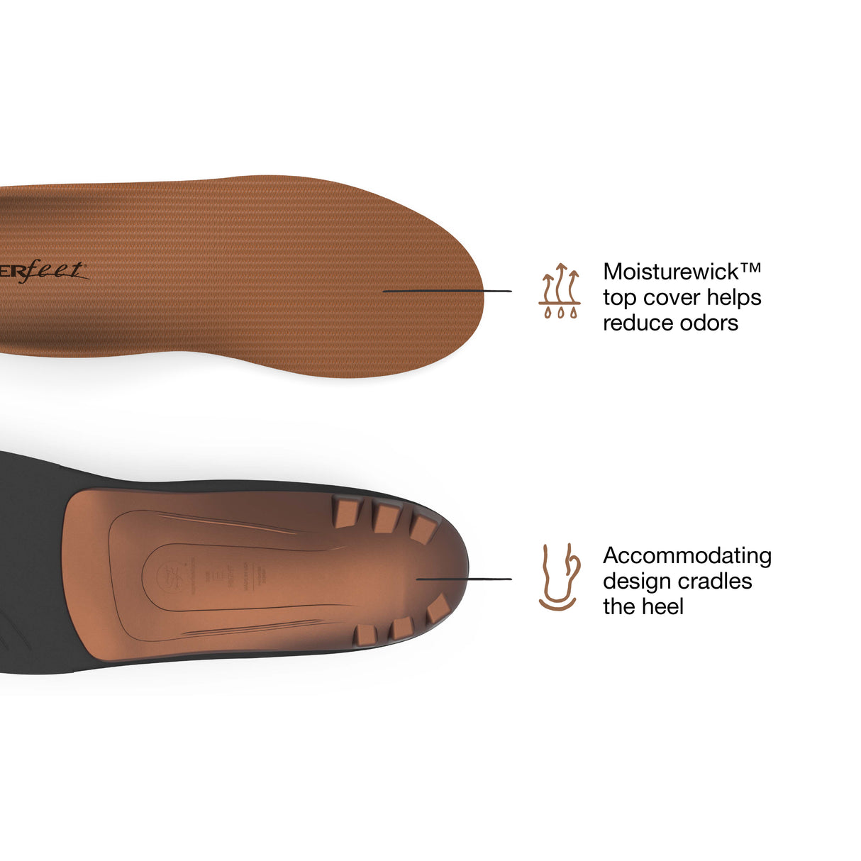 Superfeet All-Purpose Memory Foam Support - Copper