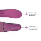 Superfeet All-Purpose Womens High Impact Support - Berry