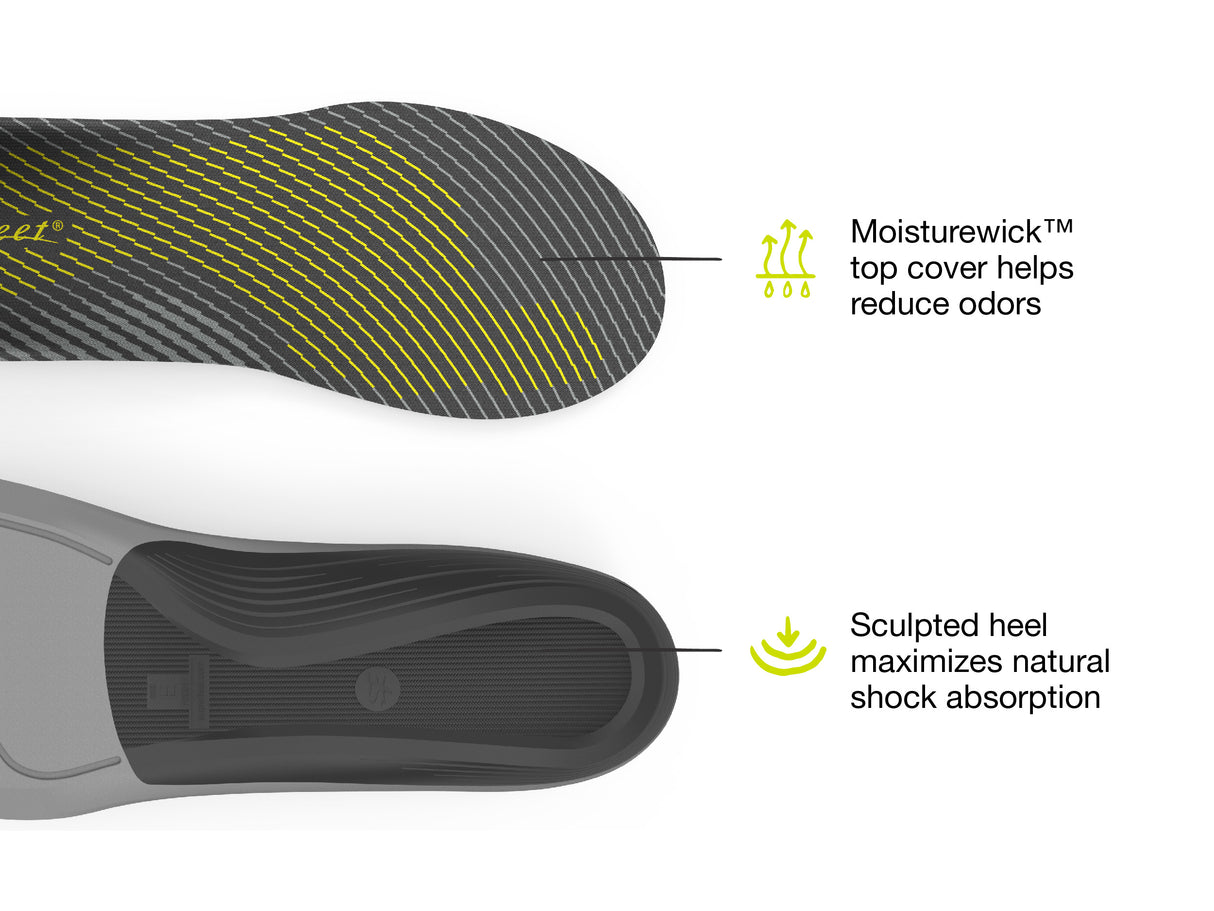 Superfeet Run Support Low Arch (V2) - Gunmetal