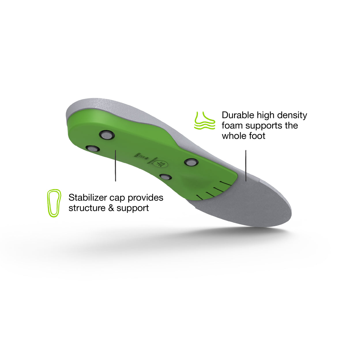 Superfeet All-Purpose Wide Fit Support - Green