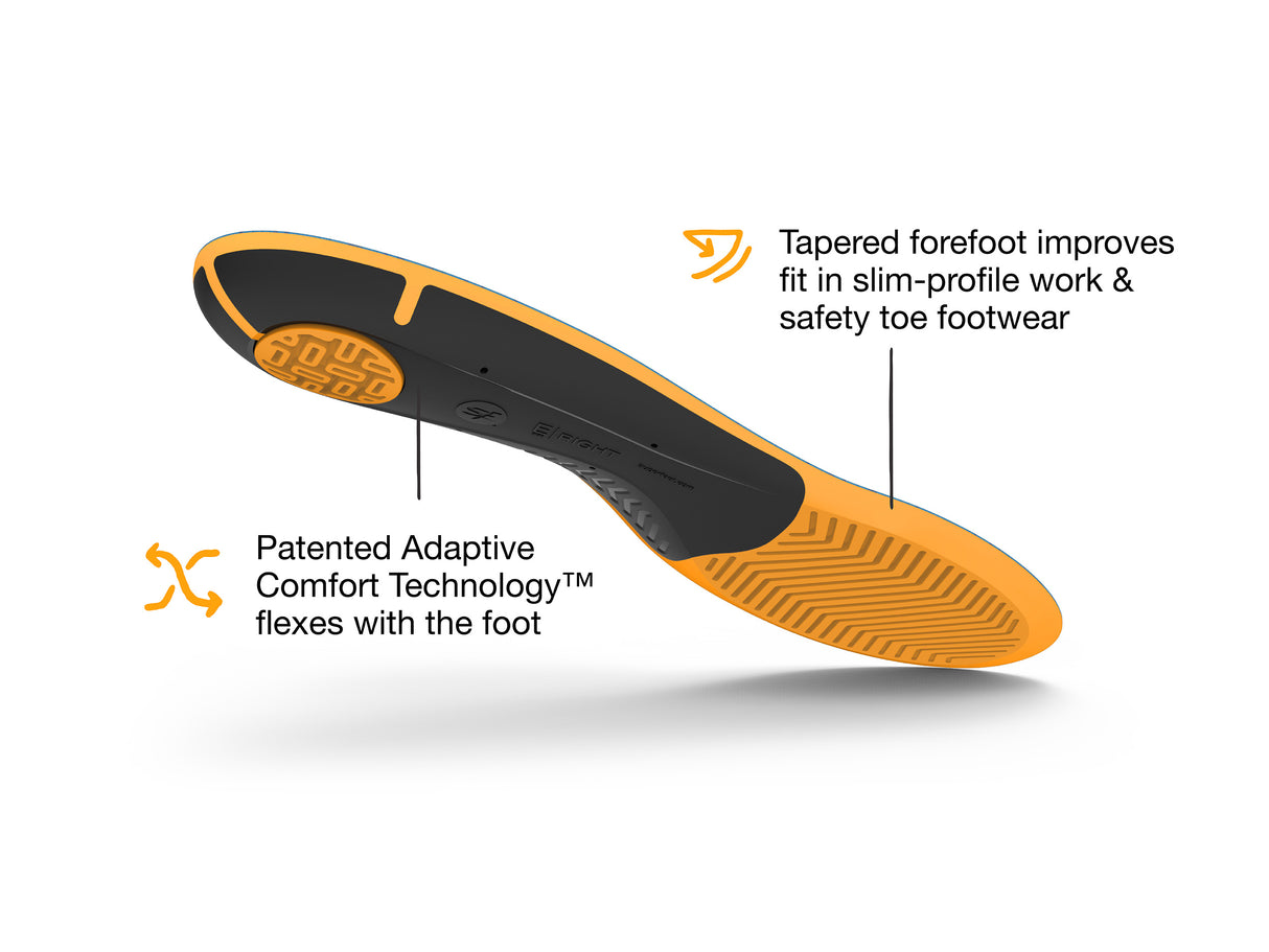 Superfeet Work Slim-Fit Cushion - Faience