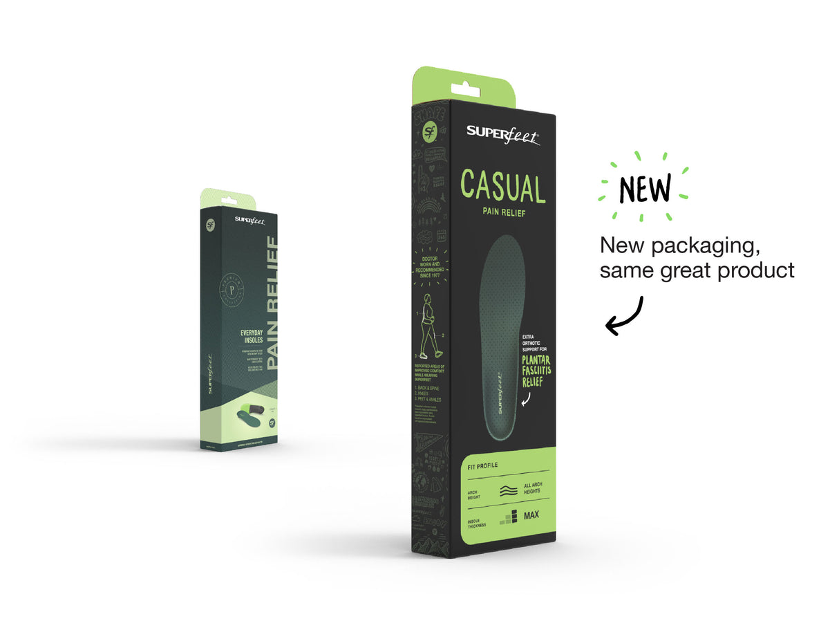 Superfeet Casual Pain Relief - Limestone