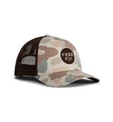 Free Fly Apparel Camo Trucker Hat - Vintage Camo Vintage Camo