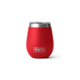 Yeti Rambler Wine Tumbler Ms 10oz Rescue red