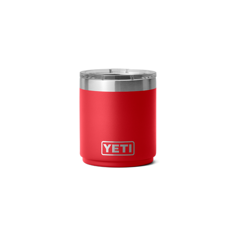 Yeti Rambler Lowball 2.0 10oz Rescue red