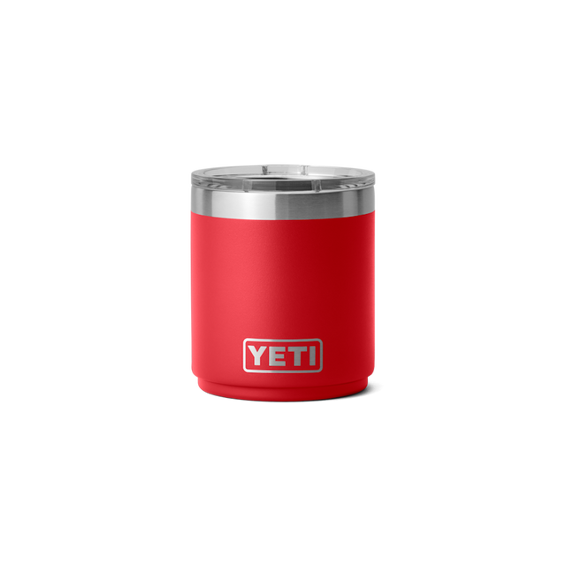Yeti Rambler Lowball 2.0 10oz Rescue red