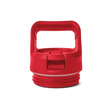 Yeti Rambler Bottle Straw Cap Rescue red