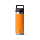 Yeti Rambler Bottle Chug 18oz King crab orange