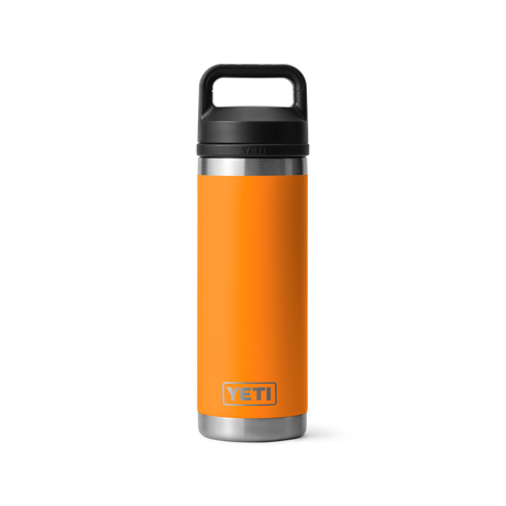 Yeti Rambler Bottle Chug 18oz King crab orange