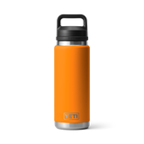 Yeti Rambler Bottle Chug 26oz King crab orange