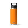 Yeti Rambler Bottle Chug 26oz King crab orange