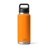 Yeti Rambler Bottle Chug 36oz King crab orange