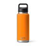 Yeti Rambler Bottle Chug 36oz King crab orange