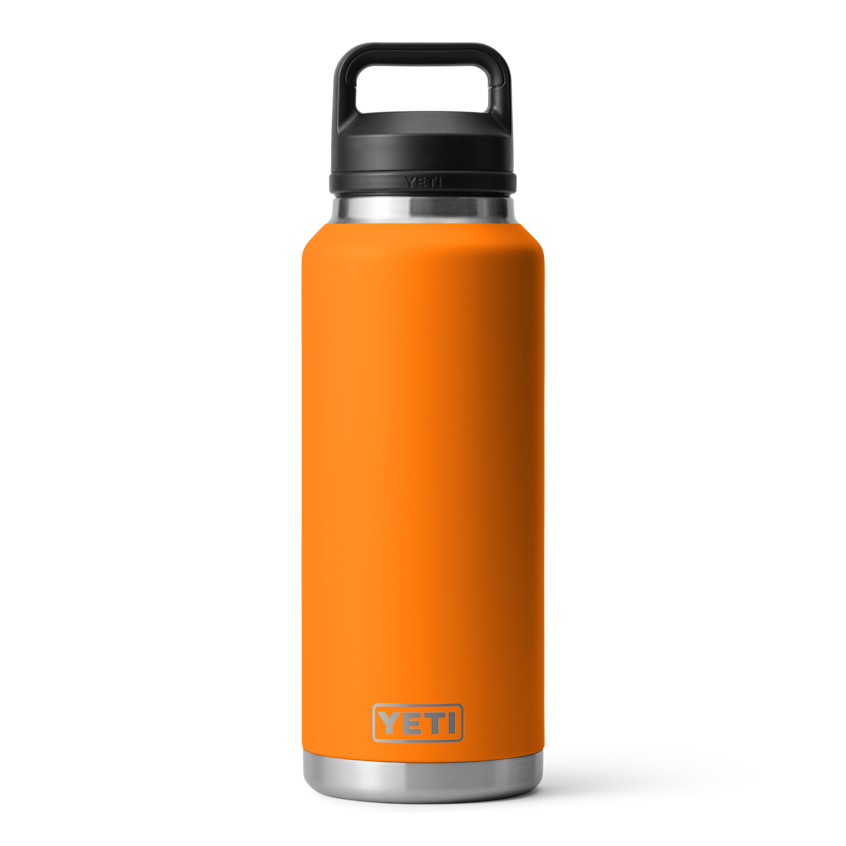 Yeti Rambler Bottle Chug 46oz King crab orange