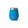 Yeti Rambler Wine Tumbler Ms 10oz Big wave blue