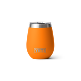 Yeti Rambler Wine Tumbler Ms 10oz King crab orange