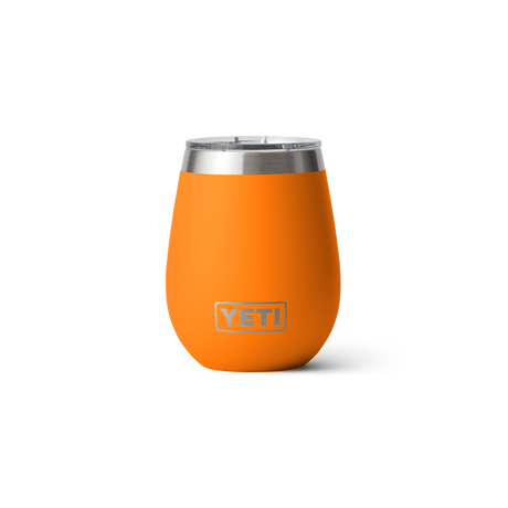 Yeti Rambler Wine Tumbler Ms 10oz King crab orange