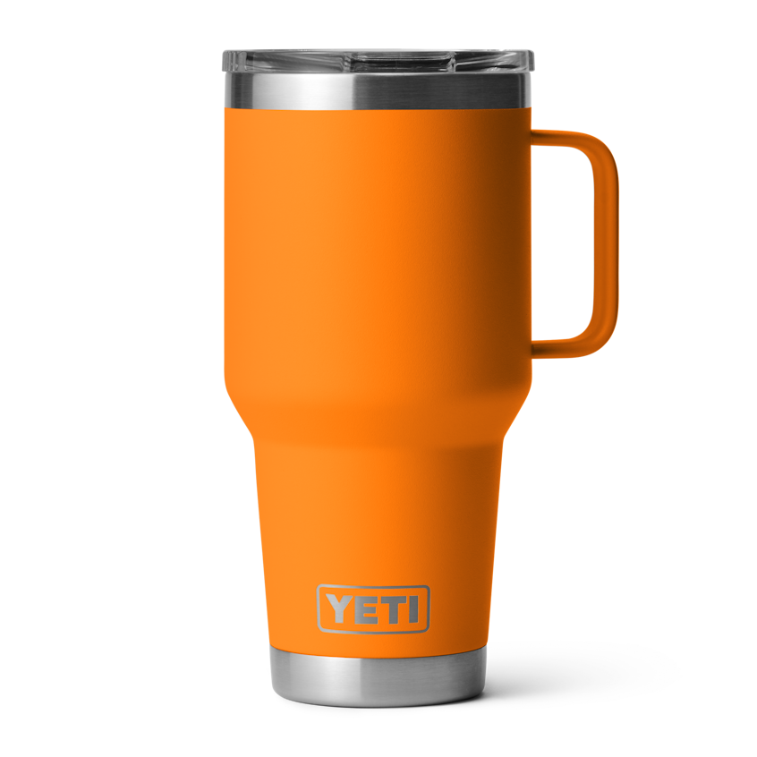 Yeti Rambler Travel Mug 30oz King crab orange
