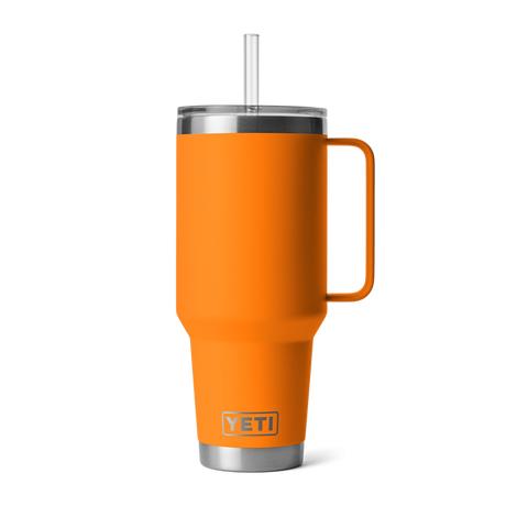 Yeti Rambler Straw Mug 42oz King crab orange
